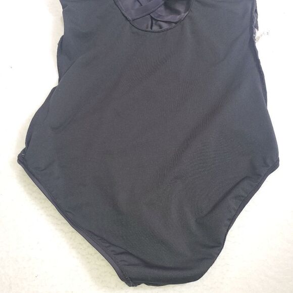 Crisscross Black One piece Swimsuit Size Medium - Picture 11 of 16